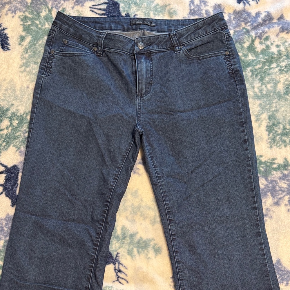 Prana Women's Dark Blue Straight Leg Jeans